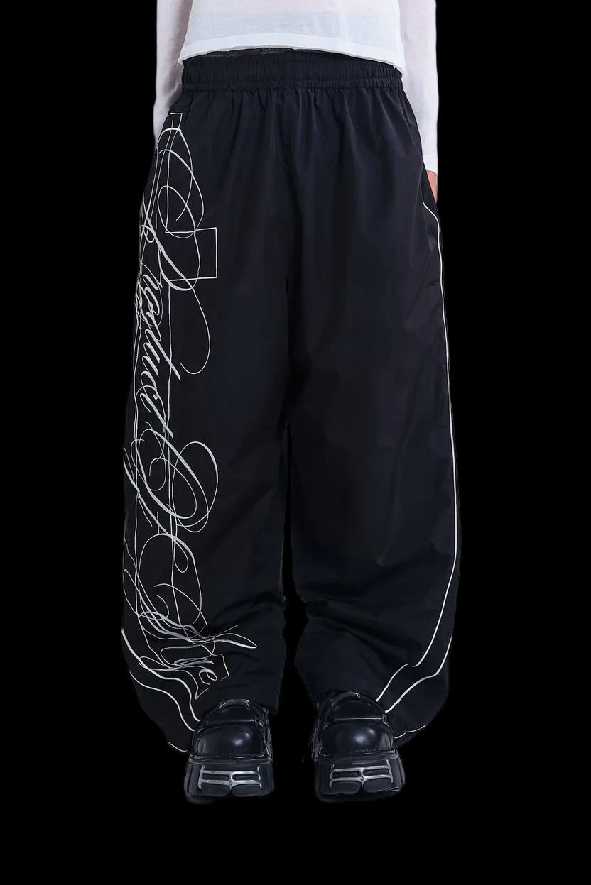 'NO MERCY' PARACHUTE PANTS