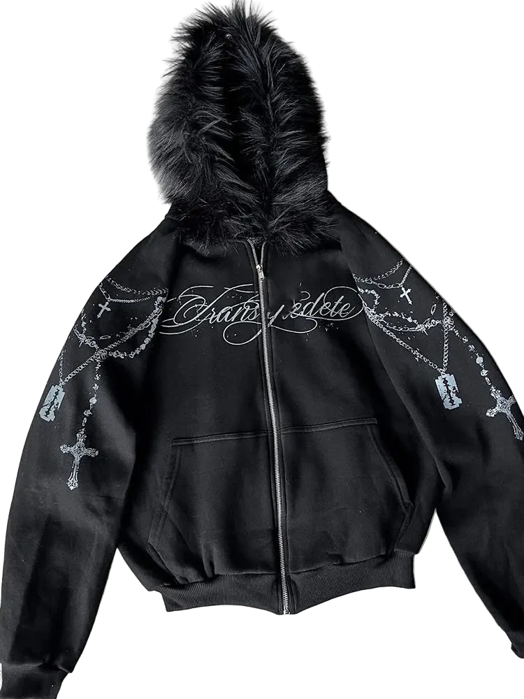 'FUR' HOODIE