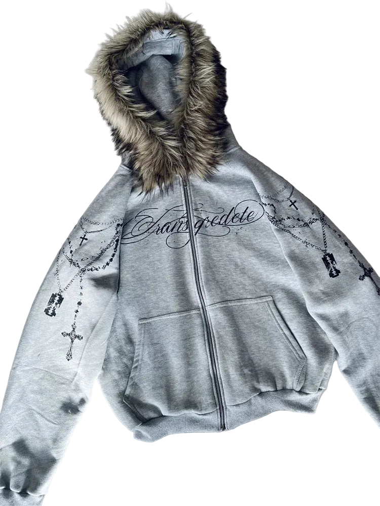'FUR' HOODIE