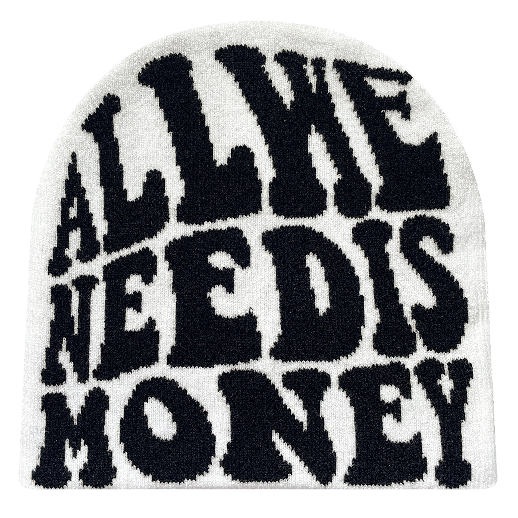 'NEED MONEY' BEANIE