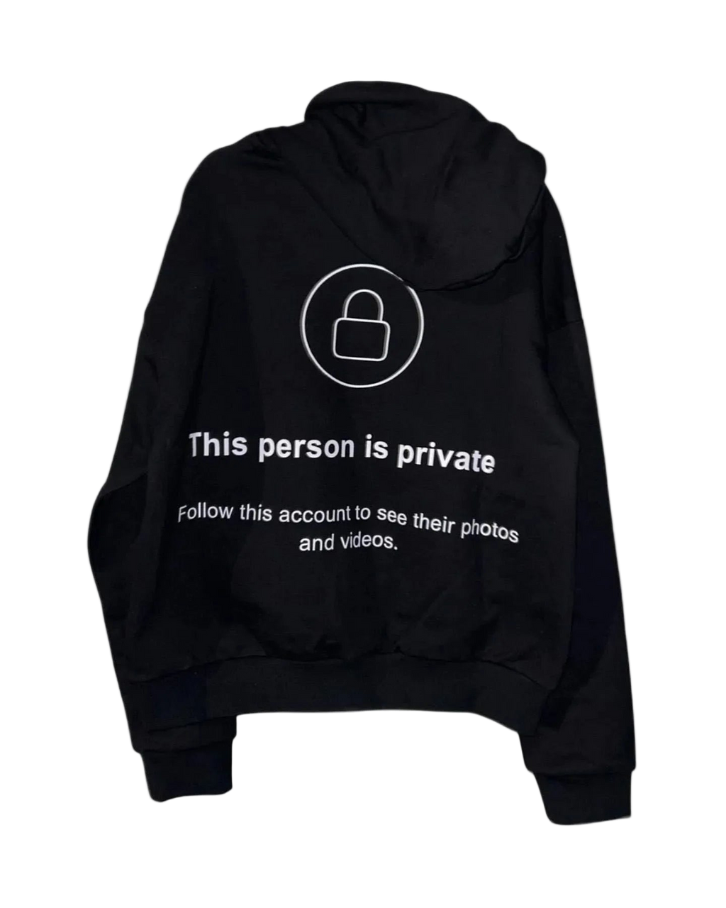 'PRIVATE' HOODIE