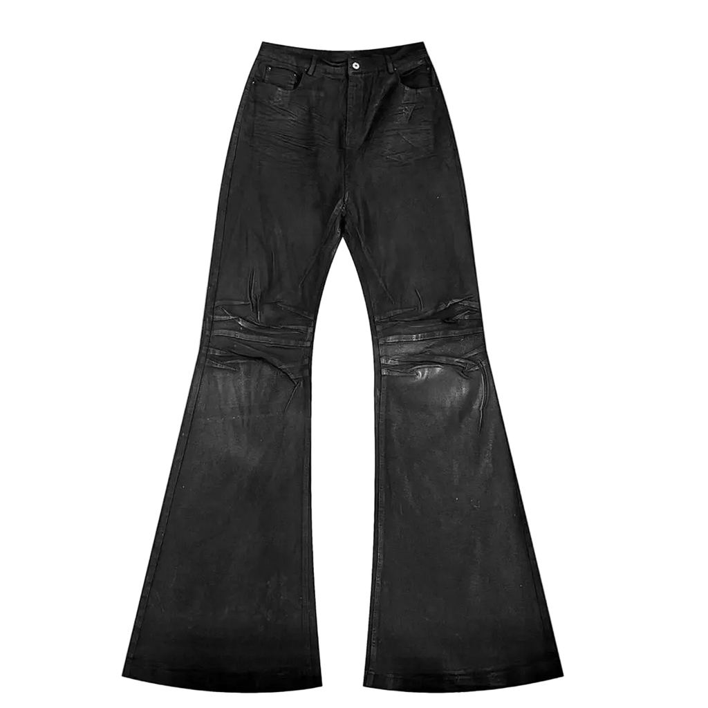 "BIKER" BOOTCUT/FLARED JEANS