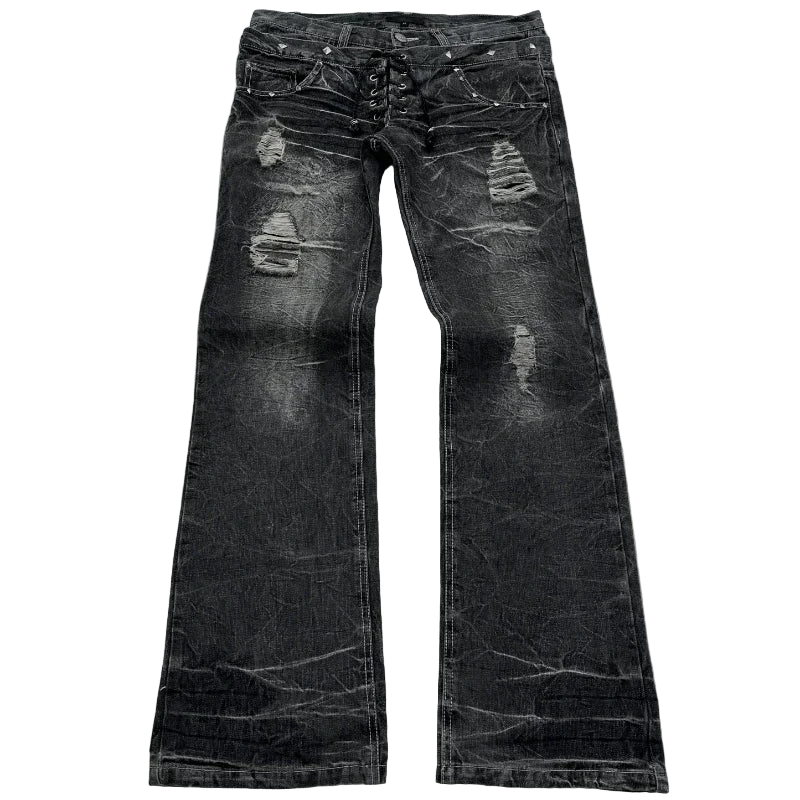 'SADISTIC' FLARED JEANS