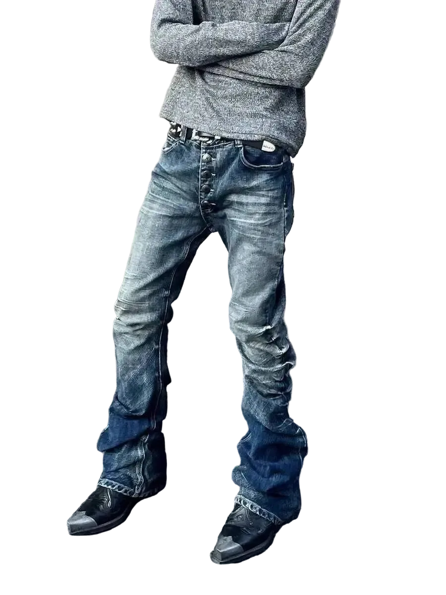 "WARRIOR" BOOTCUT JEANS