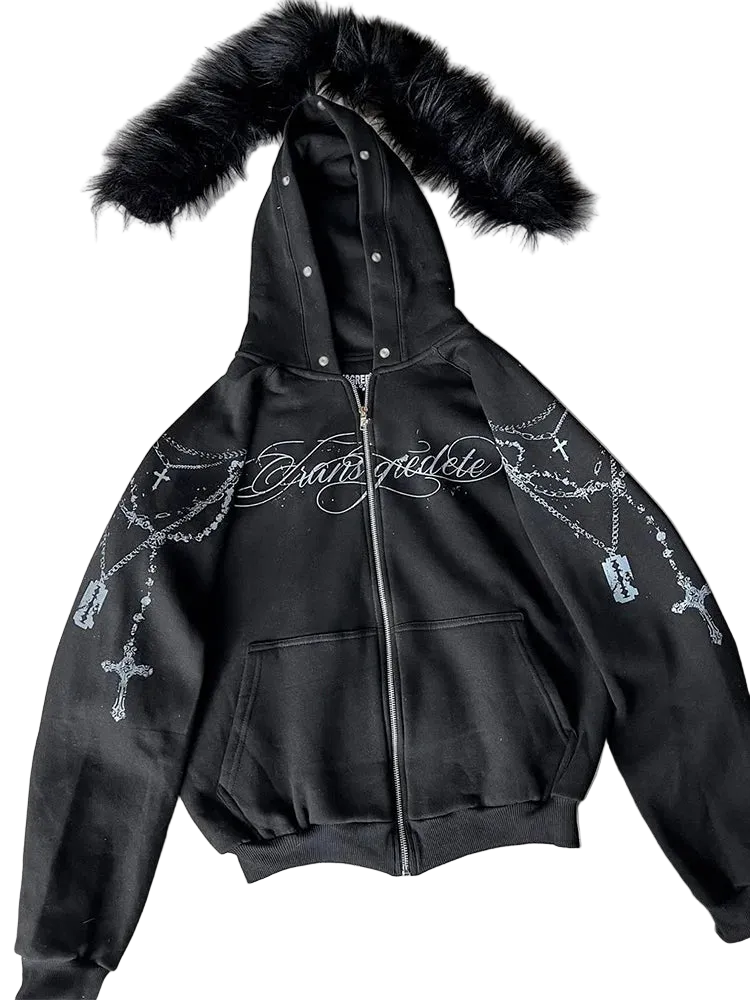 'FUR' HOODIE