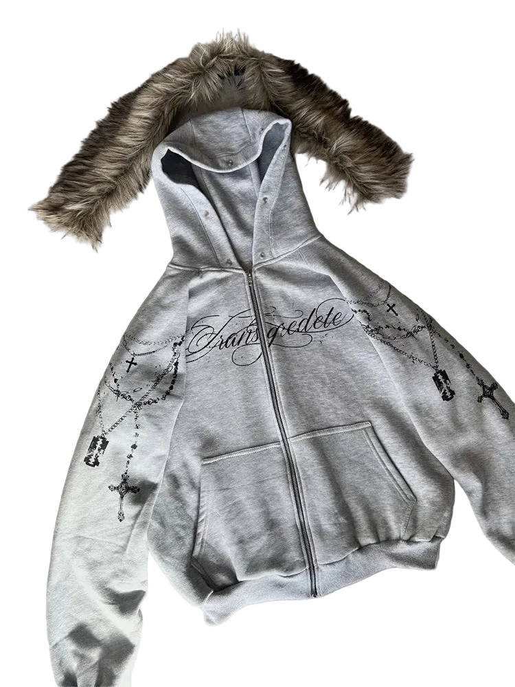 'FUR' HOODIE
