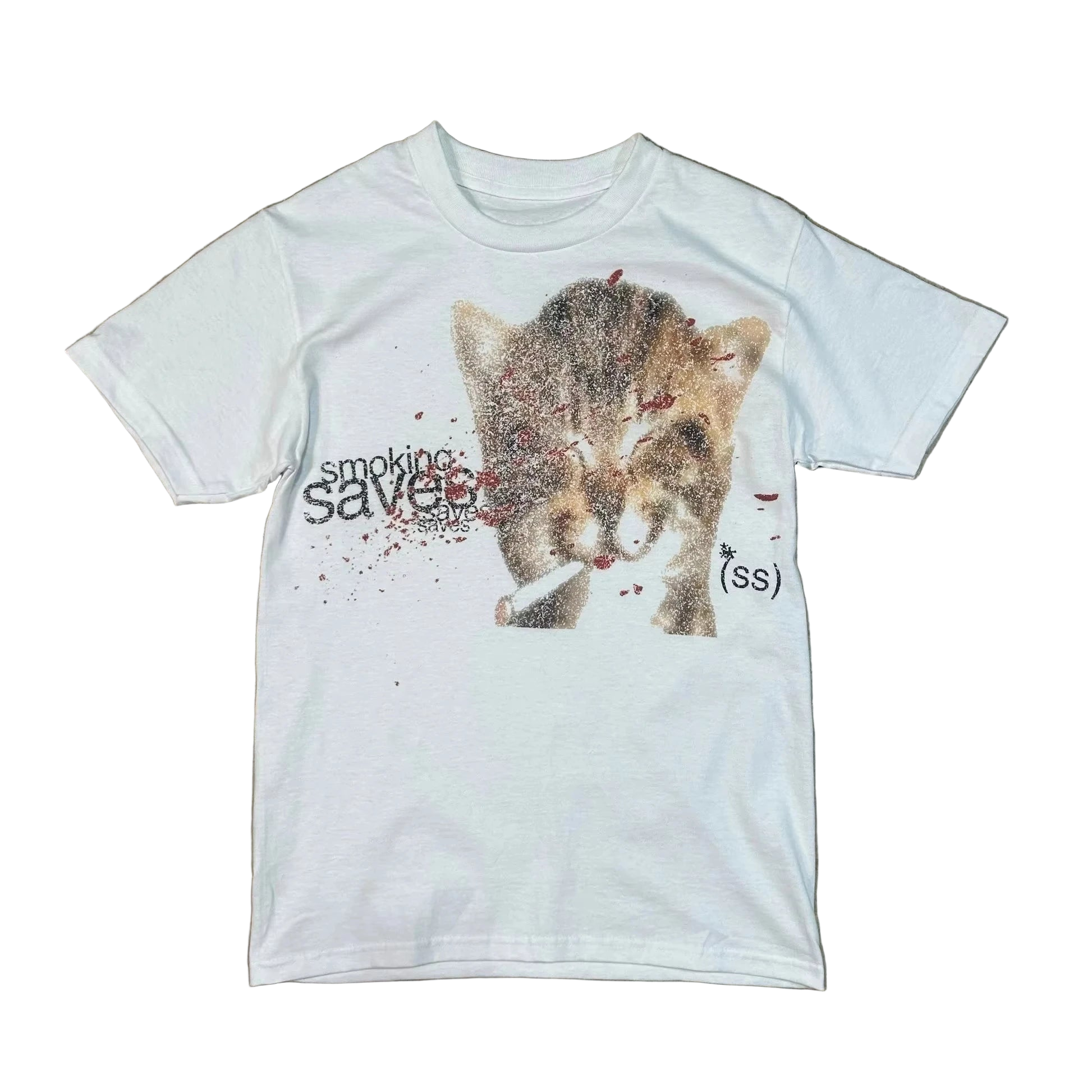 'SMOKING SAVES' TEE
