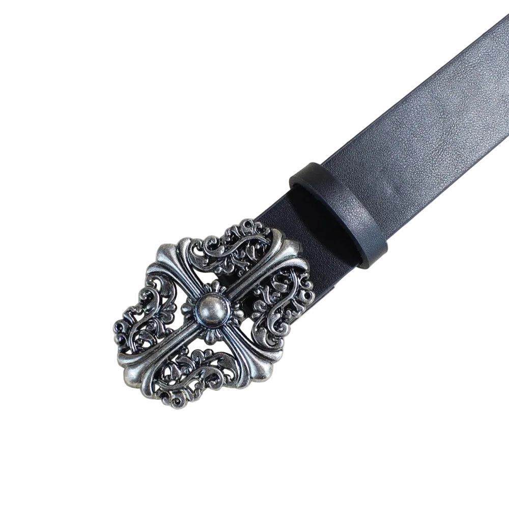 'CHROME STUDDED' BELT